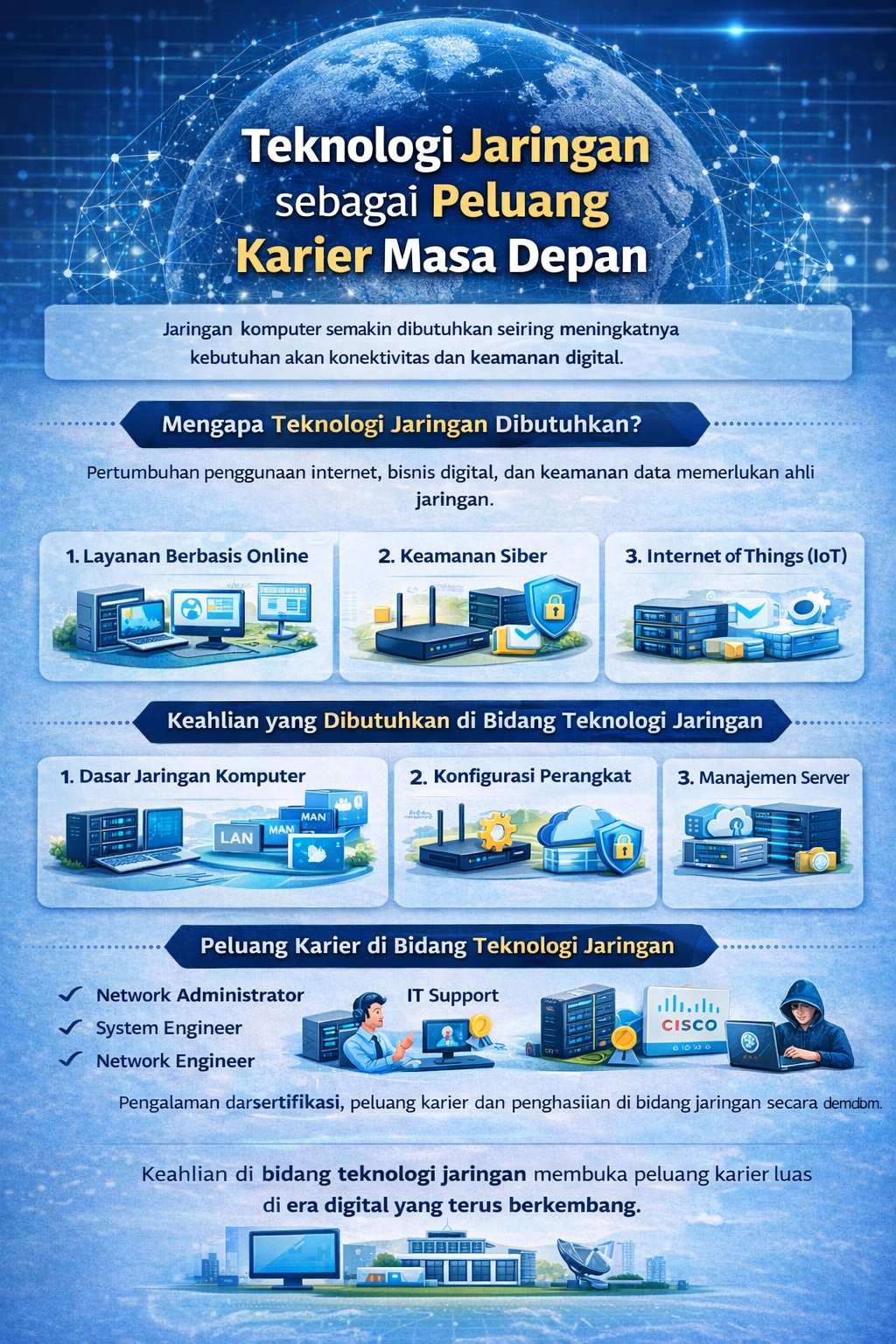 Teknologi Jaringan sebagai Peluang Karier Masa Depan