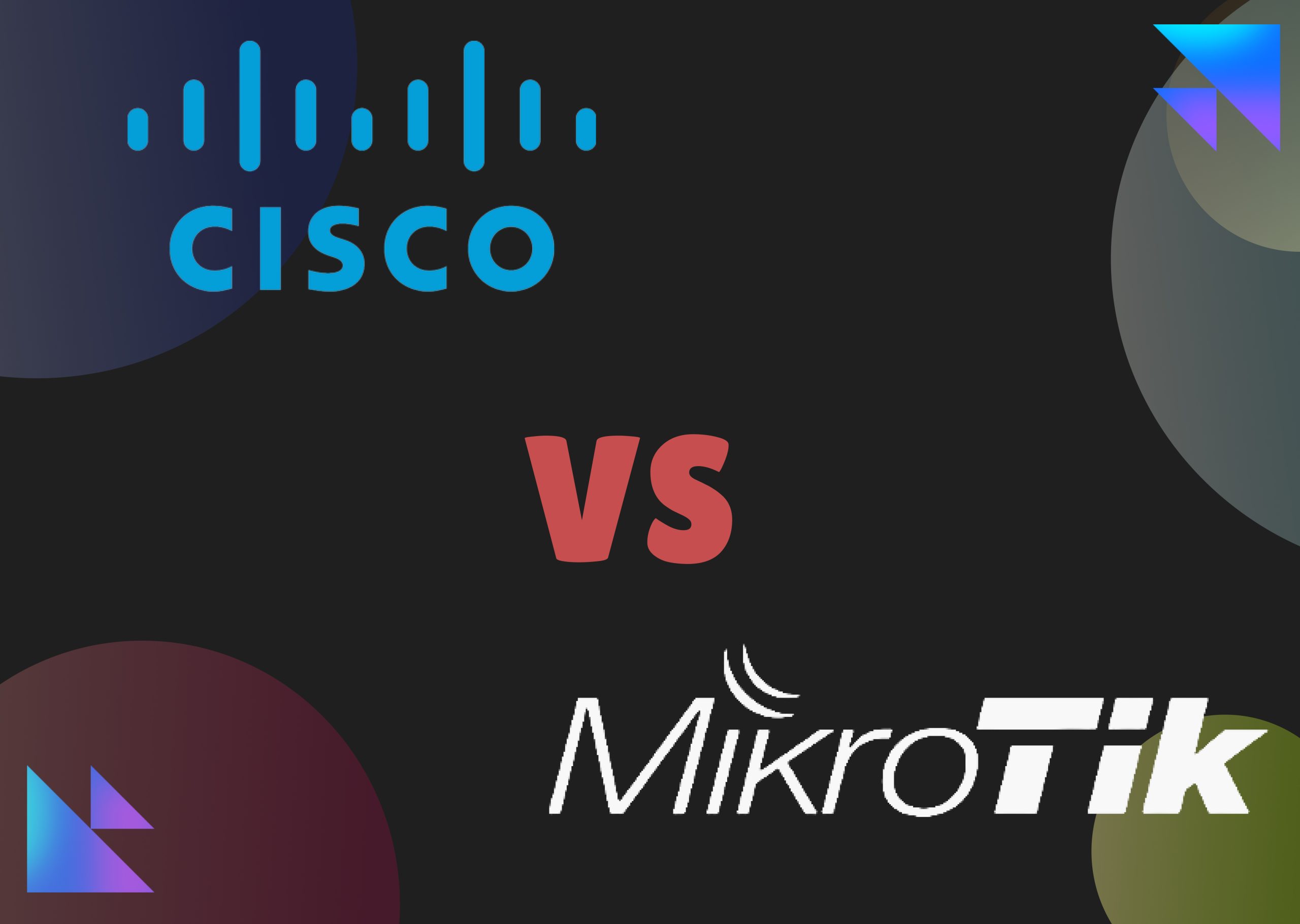 Perbandingan perangkat jaringan Cisco dan Mikrotik