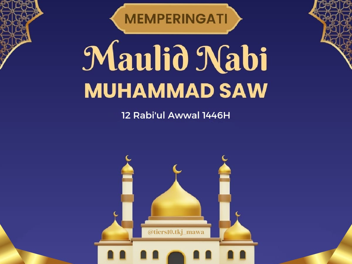 Maulid Nabi Muhammad SAW - 2024