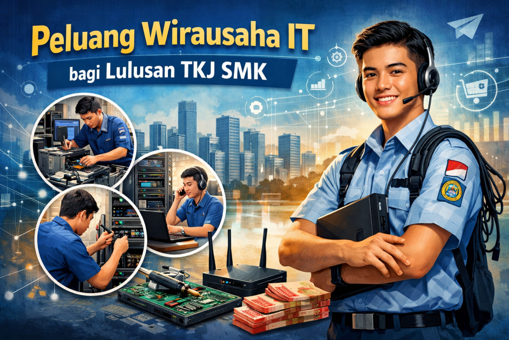 Peluang Wirausaha Bidang IT bagi Lulusan TKJ SMK yang Terus Berkembang

