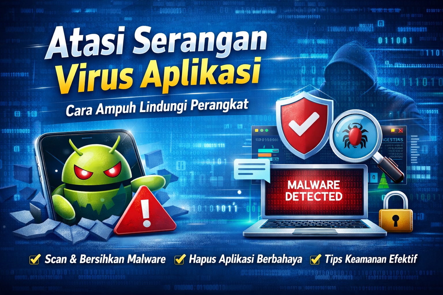 Atasi Serangan Virus dari Aplikasi yang Diinstal