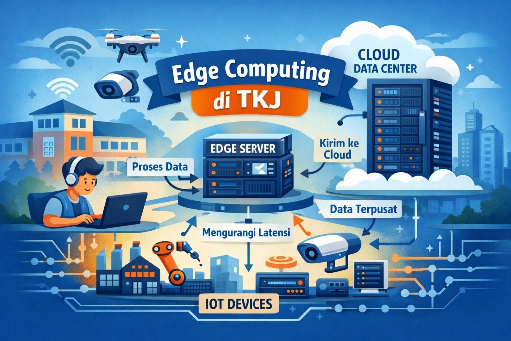 Edge Computing di TKJ : Tren Teknologi yang Mulai Dipelajari Siswa Jaringan