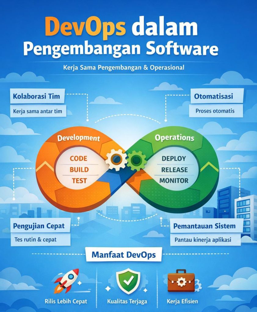 DevOps dalam Pengembangan Software: Konsep, Proses, dan Manfaat