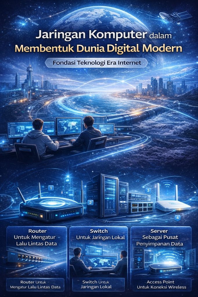 Bagaimana Jaringan Komputer Membentuk Dunia Digital