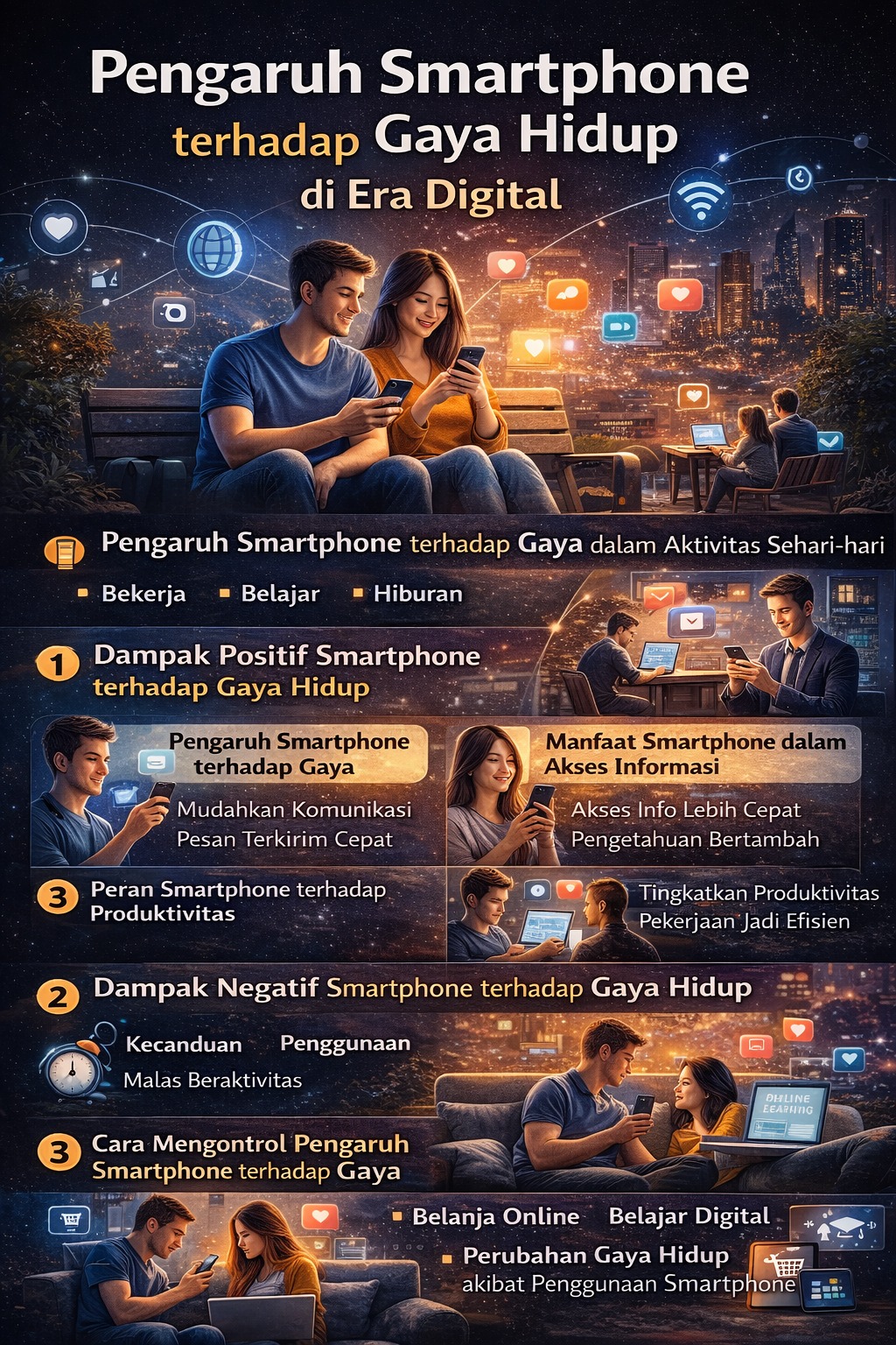 Pengaruh Smartphone terhadap Gaya Hidup di Era Modern