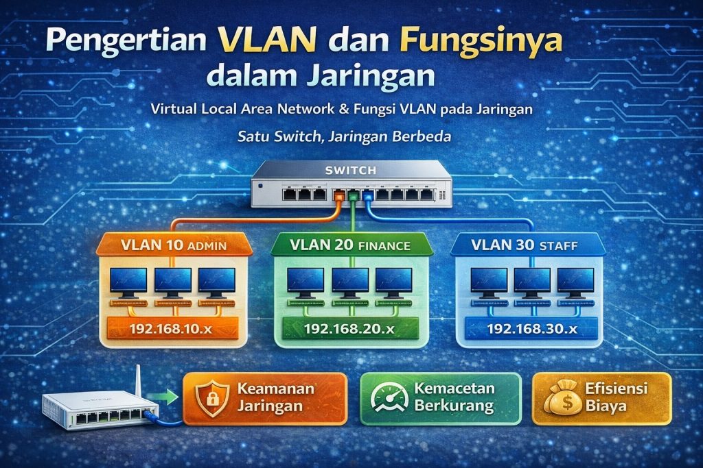 Pengertian VLAN dan Fungsinya dalam Jaringan