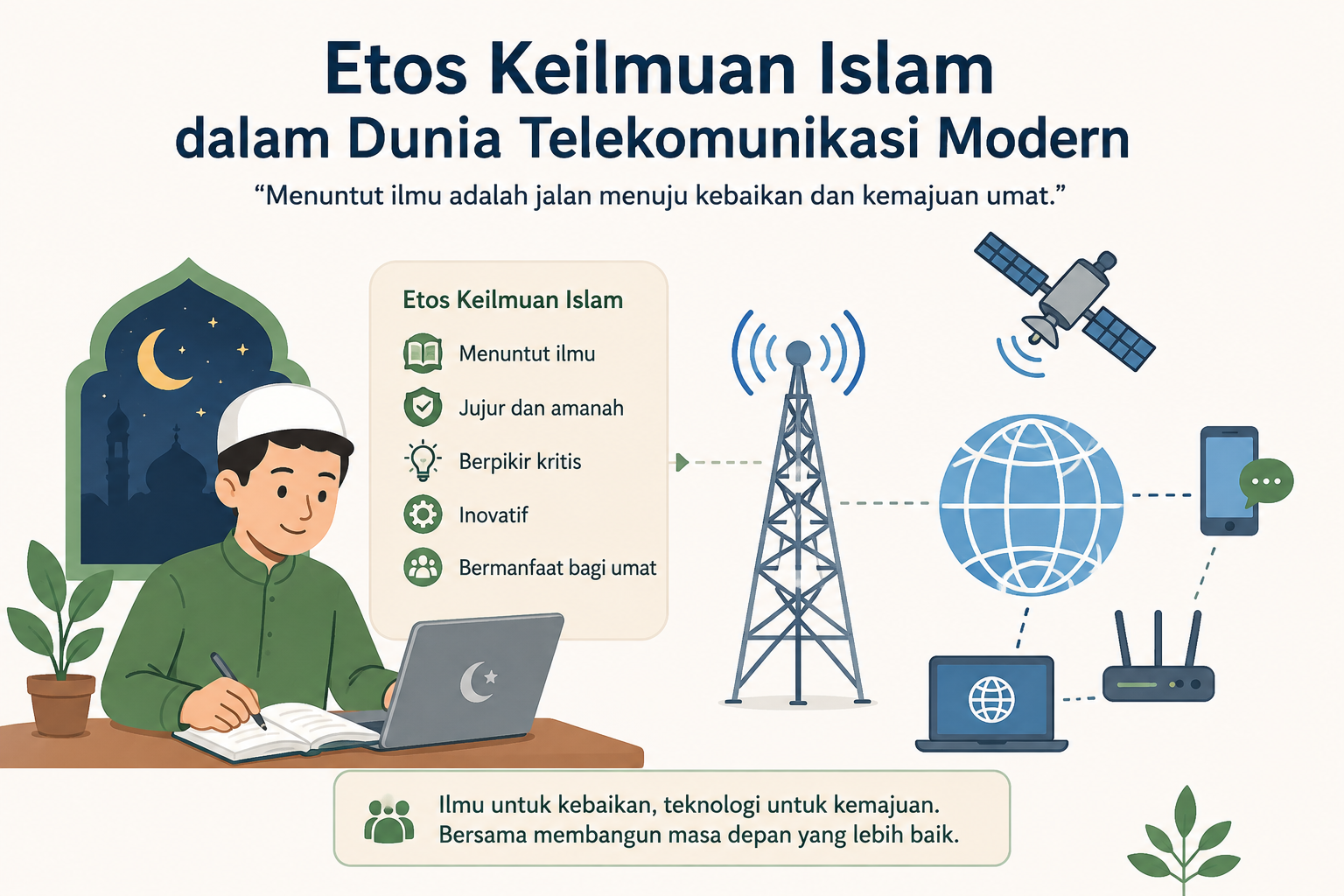 Etos Keilmuan Islam dalam Dunia Telekomunikasi Modern