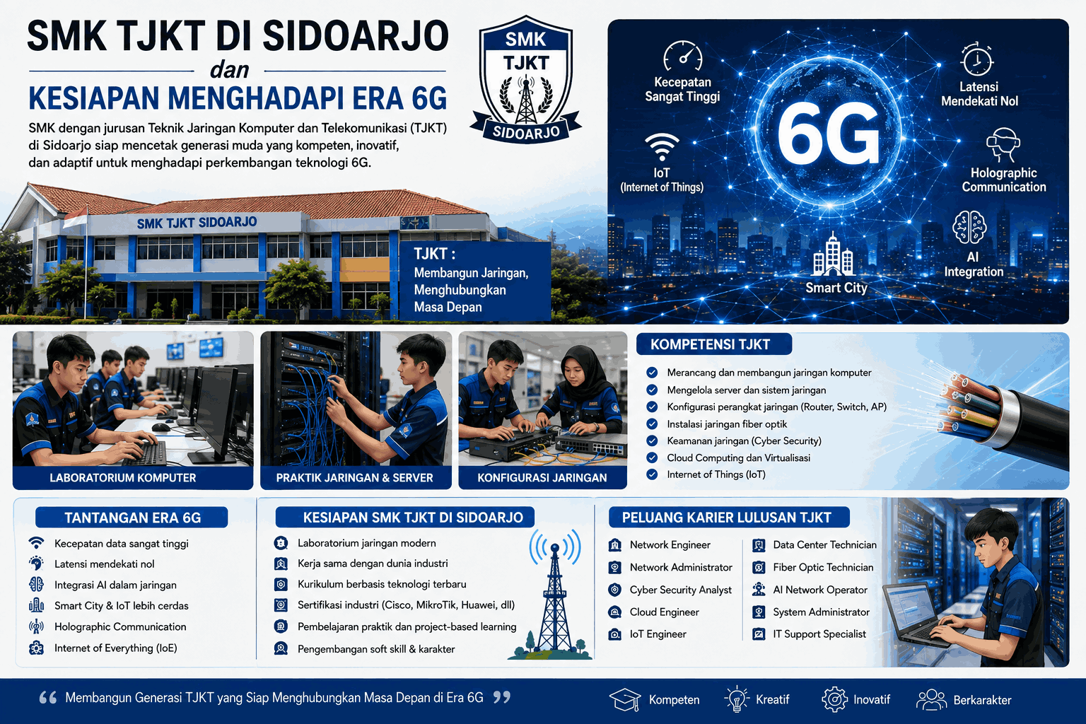 SMK TJKT di Sidoarjo dan Kesiapan Menghadapi Era 6G