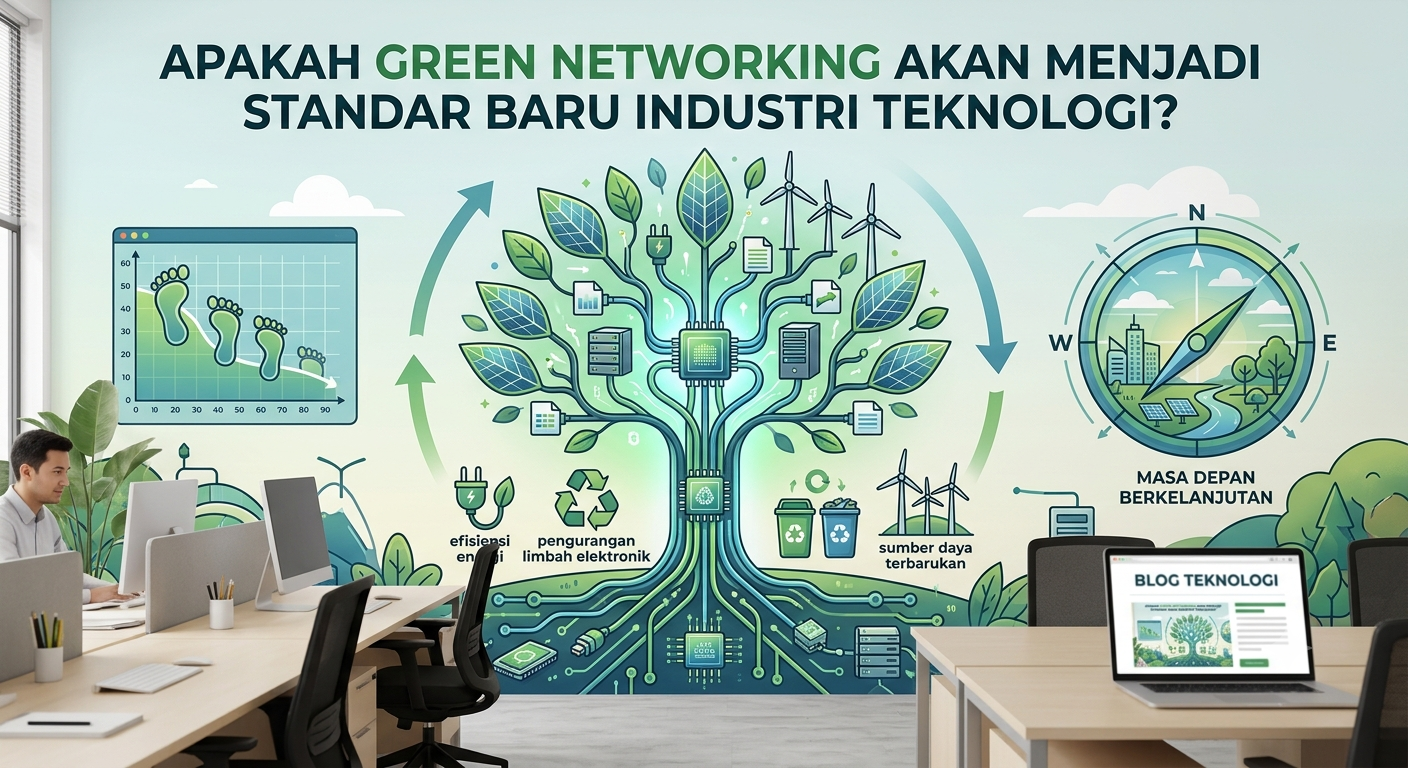 Apakah Green Networking Akan Menjadi Standar Baru Industri Teknologi?