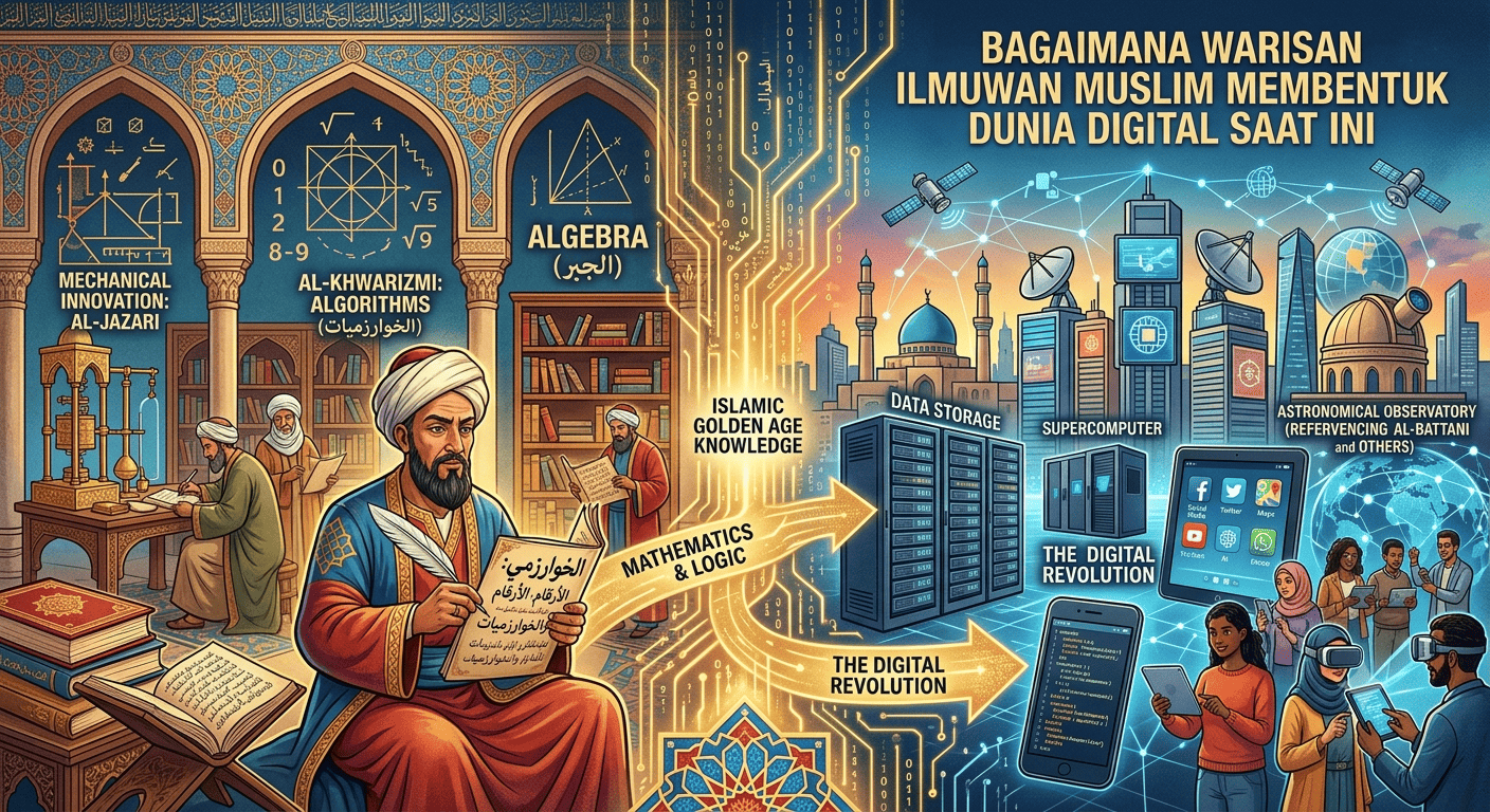 Bagaimana Warisan Ilmuwan Muslim Membentuk Dunia Digital Saat Ini