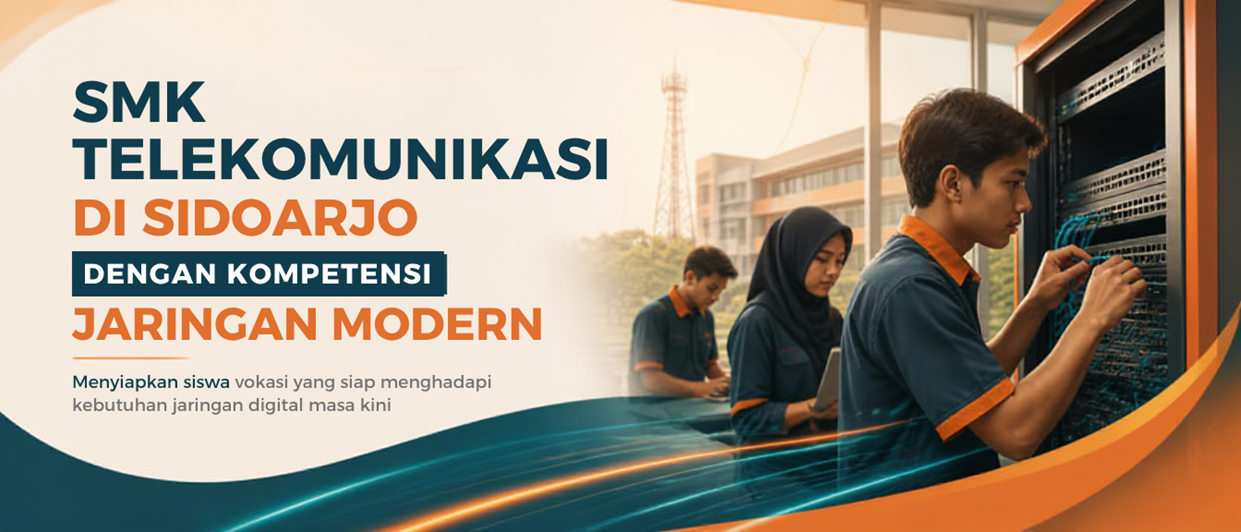 SMK Telekomunikasi di Sidoarjo dengan Kompetensi Jaringan Modern