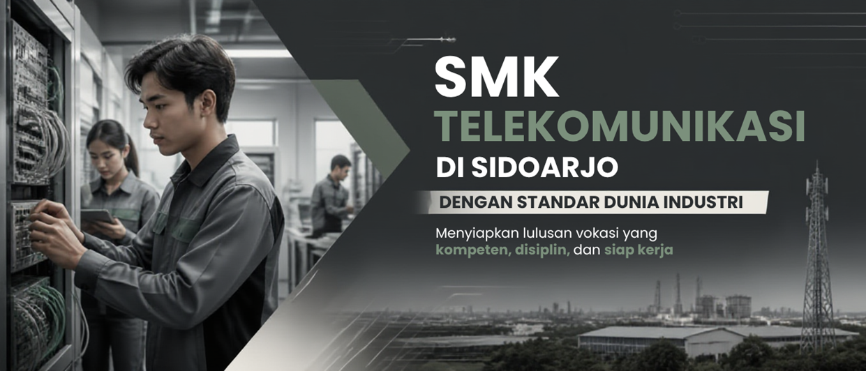 SMK Telekomunikasi di Sidoarjo dengan Standar Dunia Industri