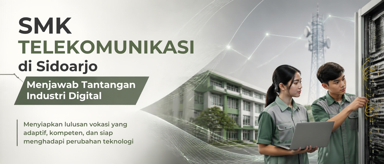 SMK Telekomunikasi di Sidoarjo Menjawab Tantangan Industri Digital