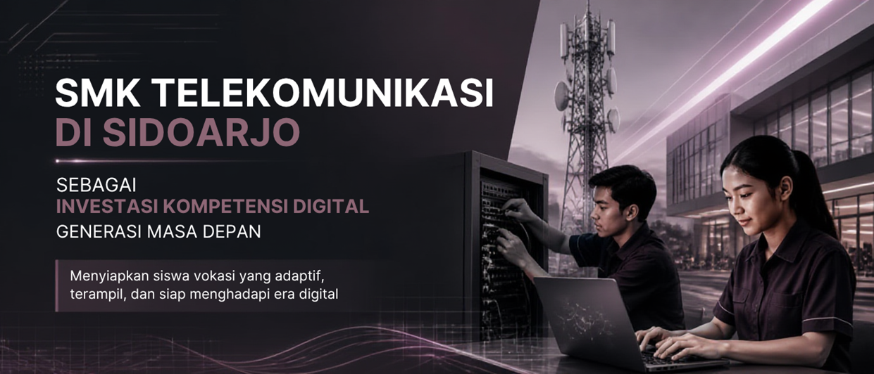 SMK Telekomunikasi di Sidoarjo sebagai Investasi Kompetensi Digital Generasi Masa Depan