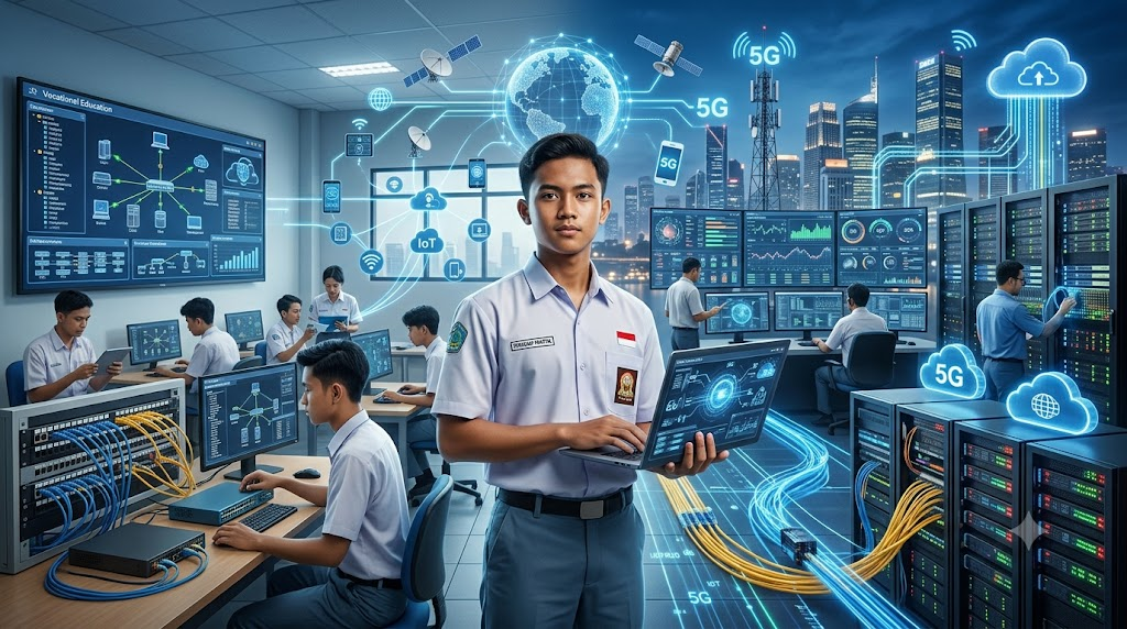 SMK Jaringan di Jawa Timur dan Peluang Karier pada Era Hyperconnectivity