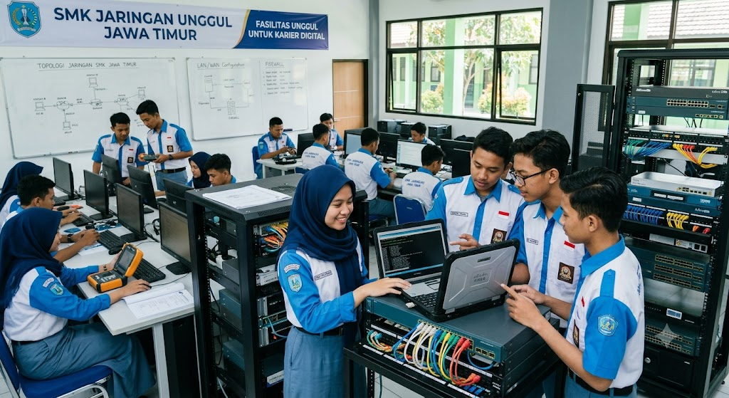 SMK Jaringan di Jawa Timur: Fasilitas Unggul untuk Karier Digital