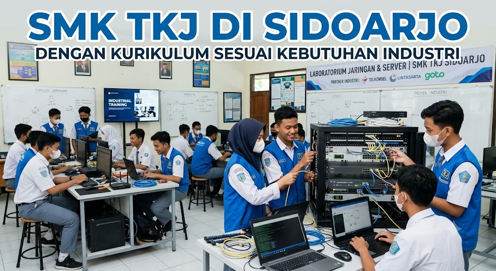 SMK TKJ di Sidoarjo dengan Kurikulum Sesuai Kebutuhan Industri