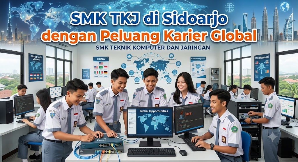 SMK TKJ di Sidoarjo dengan Peluang Karier Global