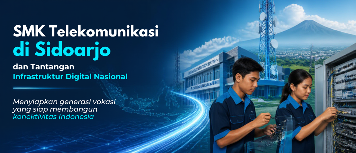 SMK Telekomunikasi di Sidoarjo dan Tantangan Infrastruktur Digital Nasional