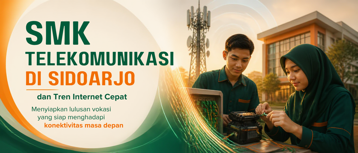 SMK Telekomunikasi di Sidoarjo dan Tren Internet Cepat