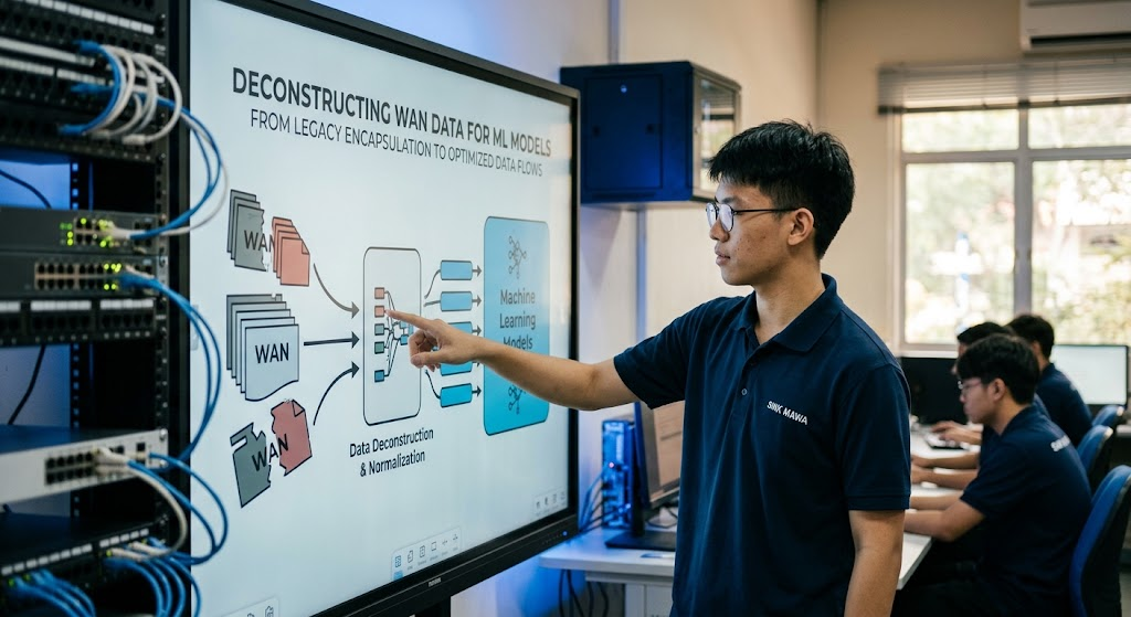 Dekonstruksi Paradigma Enkapsulasi WAN Klasik untuk Pemodelan Data Berbasis Machine Learning di SMK Jaringan di Surabaya
